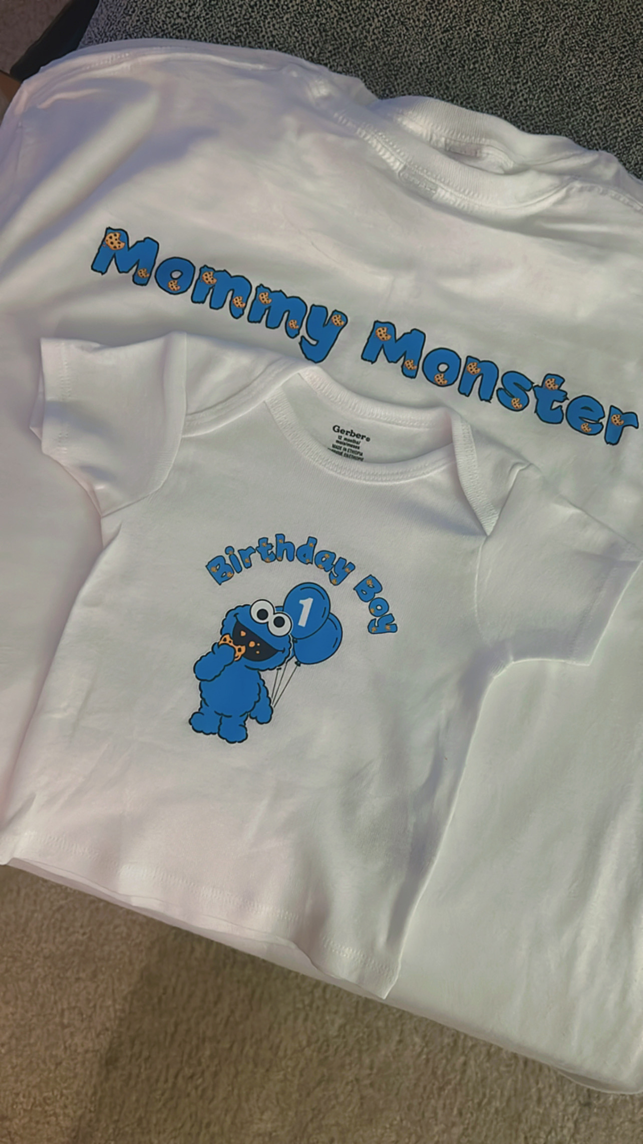 First birthday family set