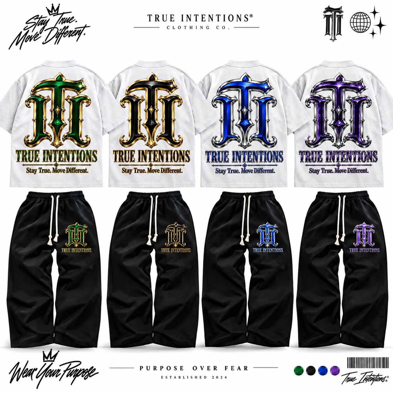 Custom colorway sets
